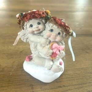 Dreamsickles Vintage 1995 Angels Cherubs “All My Love” Cast Art Figurine